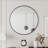Metal Round Wall Mirror