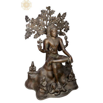 Grande statue en bronze de Panchaloha de 43 pouces de Swamimalai pour une décoration spirituelle