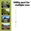 Fence Posts 11 Pcs U-Channel Steel-1412276248-1412276252