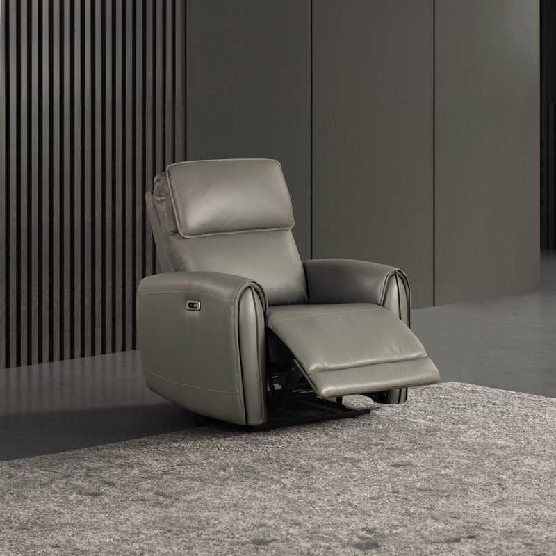 Fauteuil inclinable électrique Lund, Gris