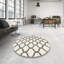 Tapis gris/zone blanche contemporaine-230194491