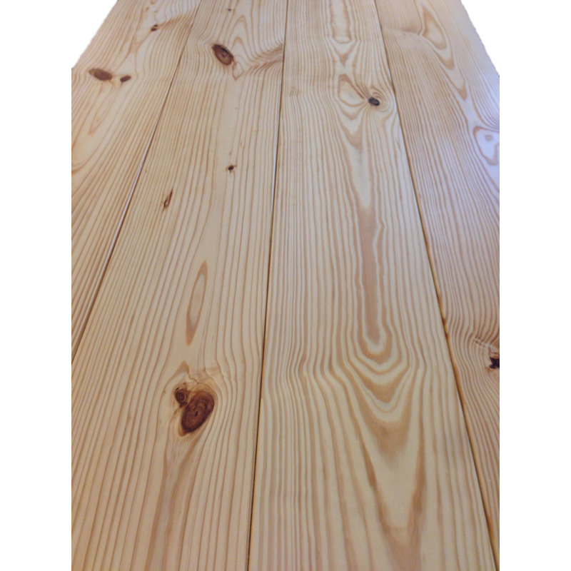 Table de salle à manger en bois de pin massif Jarrard, H 30 po x L 60 po x l 34 po