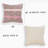 Striped Textured Cotton Blend Throw Square Pillow Cover Set of 2-1220034255-1255758484