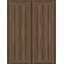 Porte intérieure battante en bois manufacturé 1 panneau Shaker-97019674-94493401-94493379
