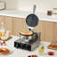 Gaufrier commercial anti-adhésif 1230W