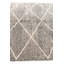 Tapis noir et blanc Odle