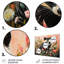 «Black Playful Skunk Floral Meadows I», art mural animal Skunk-1687302100