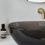 Lavabo de salle de bain vasque ovale en résine 22 po x 15 po Cpinao-115796981