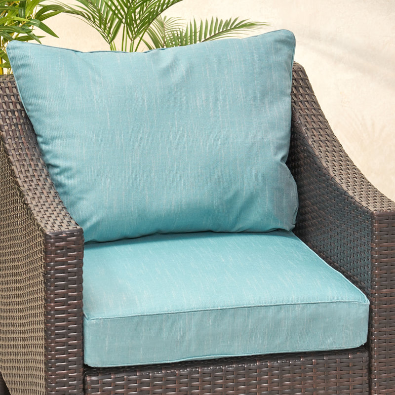 Coussin de siège / dossier Stella, sarcelle