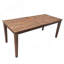 Ensemble repas d'extérieur 7 pièces avec coussins, 6 chaises modernes et 1 grande table-459682196