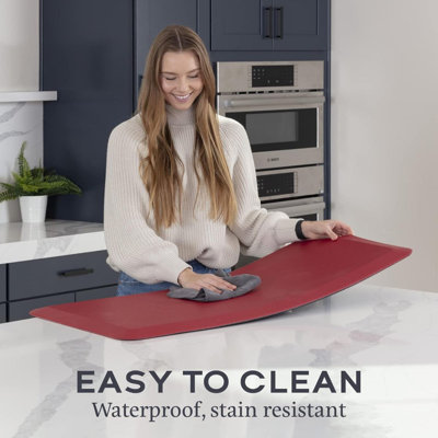 Tapis de cuisine rembourré épais et confortable Zulay Home