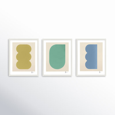 Keyhole 4-6. Set Of 3 by Lee Lessem
