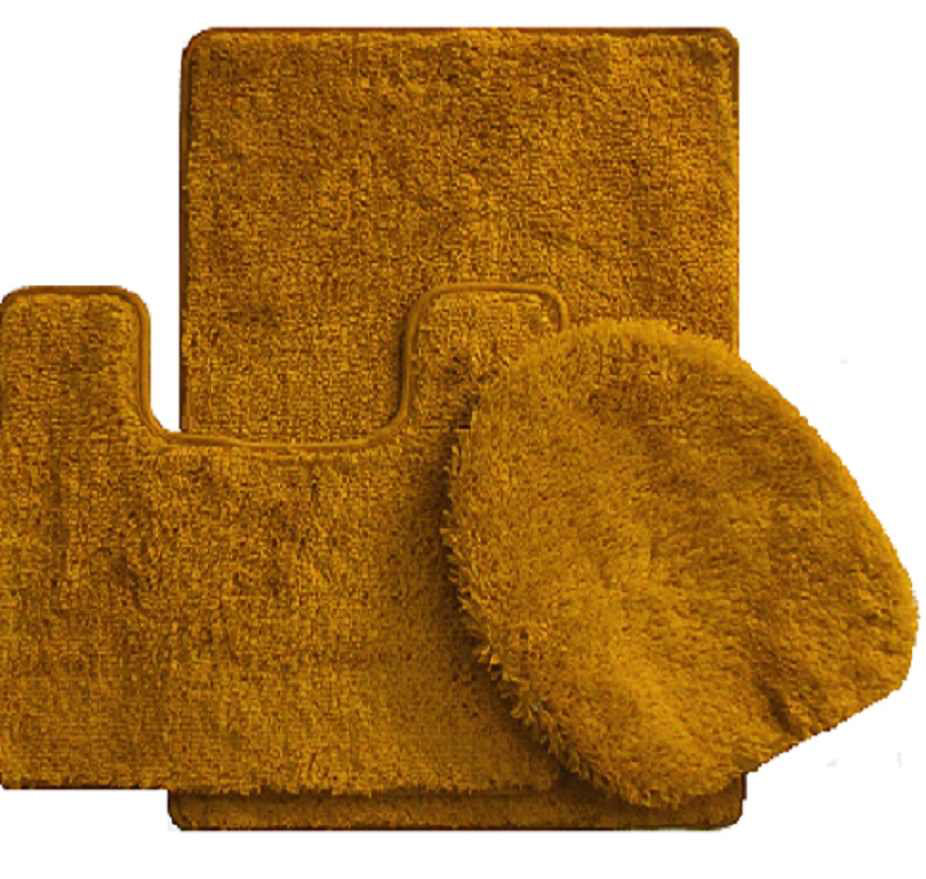 Red Barrel Studio® Mckeel Polyester NonSlip Solid Bath Rug Set