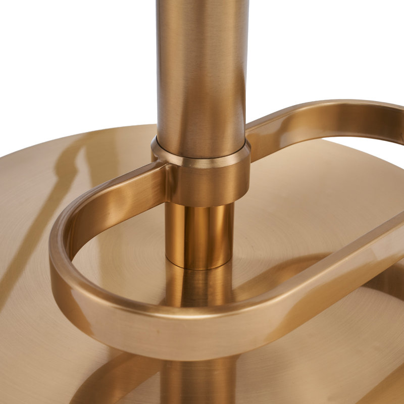 Tabouret de comptoir Breckyn, Kaki, Doré