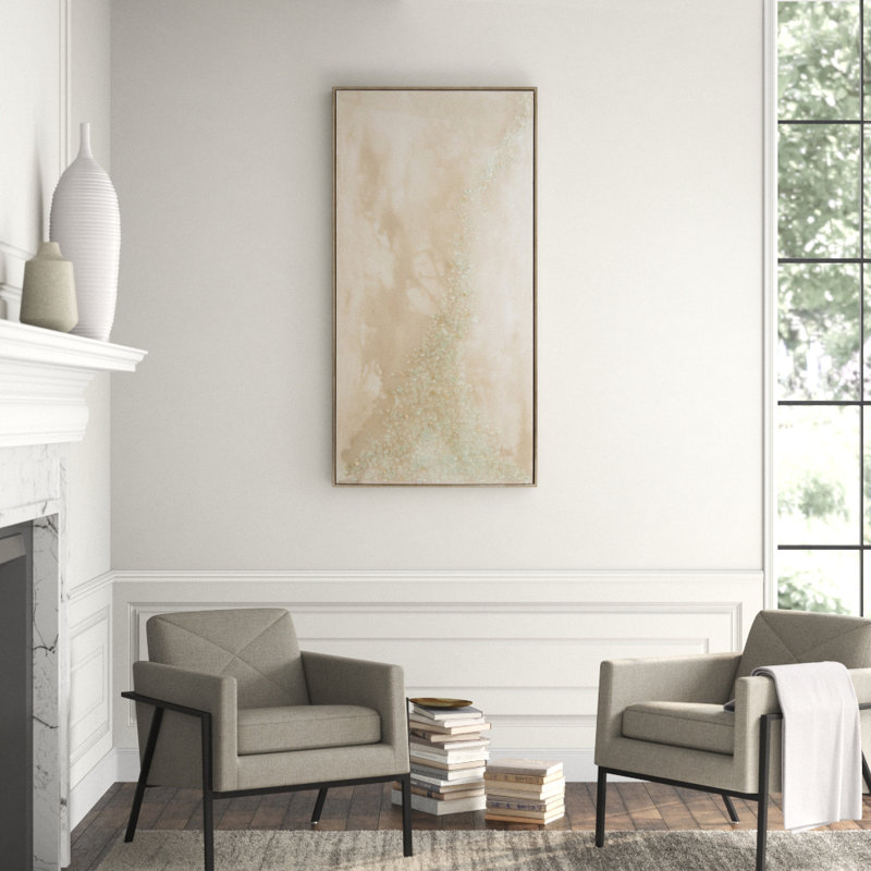 Sepia Abstract I Print by Mary Hong