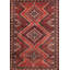 Tapis décoratif en laine rouge ishkhan-11371027