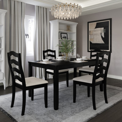 Ocossio 4 - Person Four Leg Base Dining Set