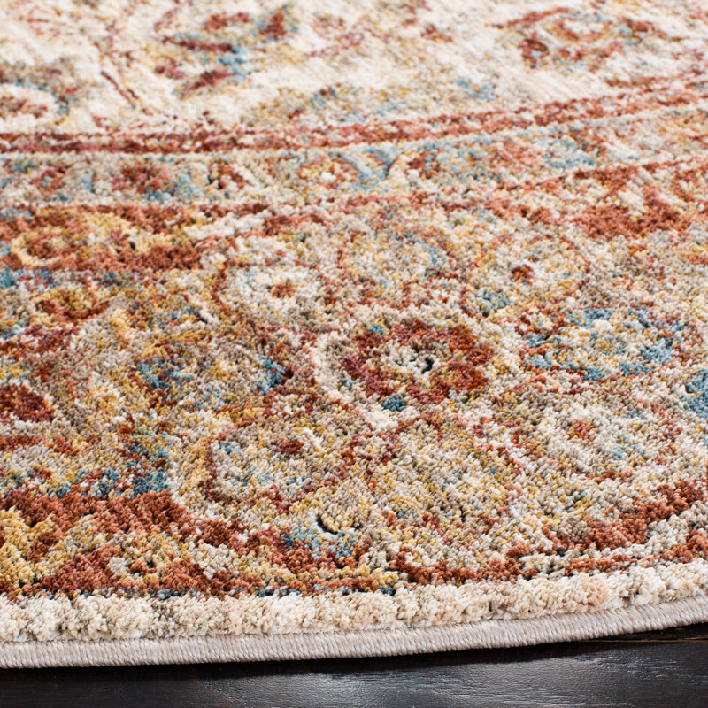 Valencia Performance Oriental Rug, Square 6'4"