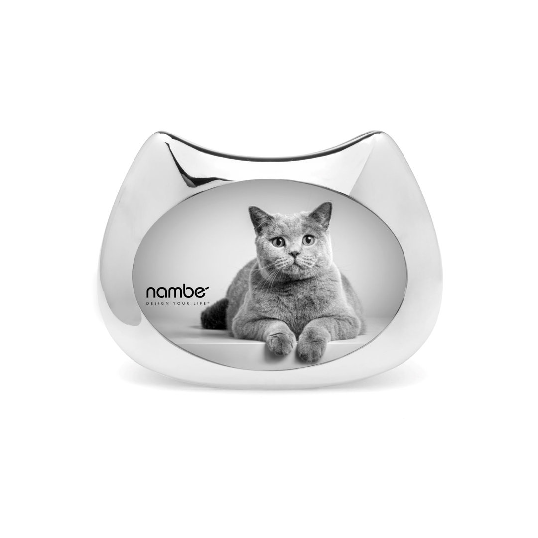 Pet Nambe Cat Frame 3X5 Nambé