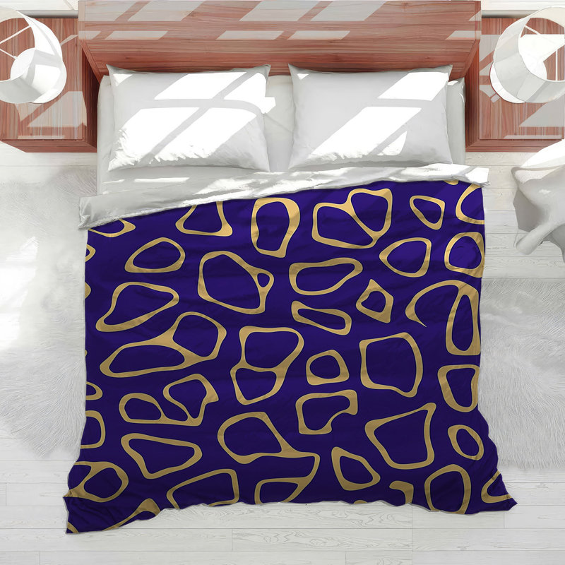 Abstract Spots Bedding Abstract Comforter Eclectic, Queen Comforter