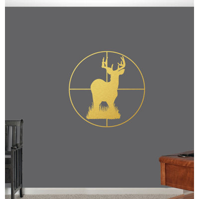 Décalcomanie murale cerf à l’étendue