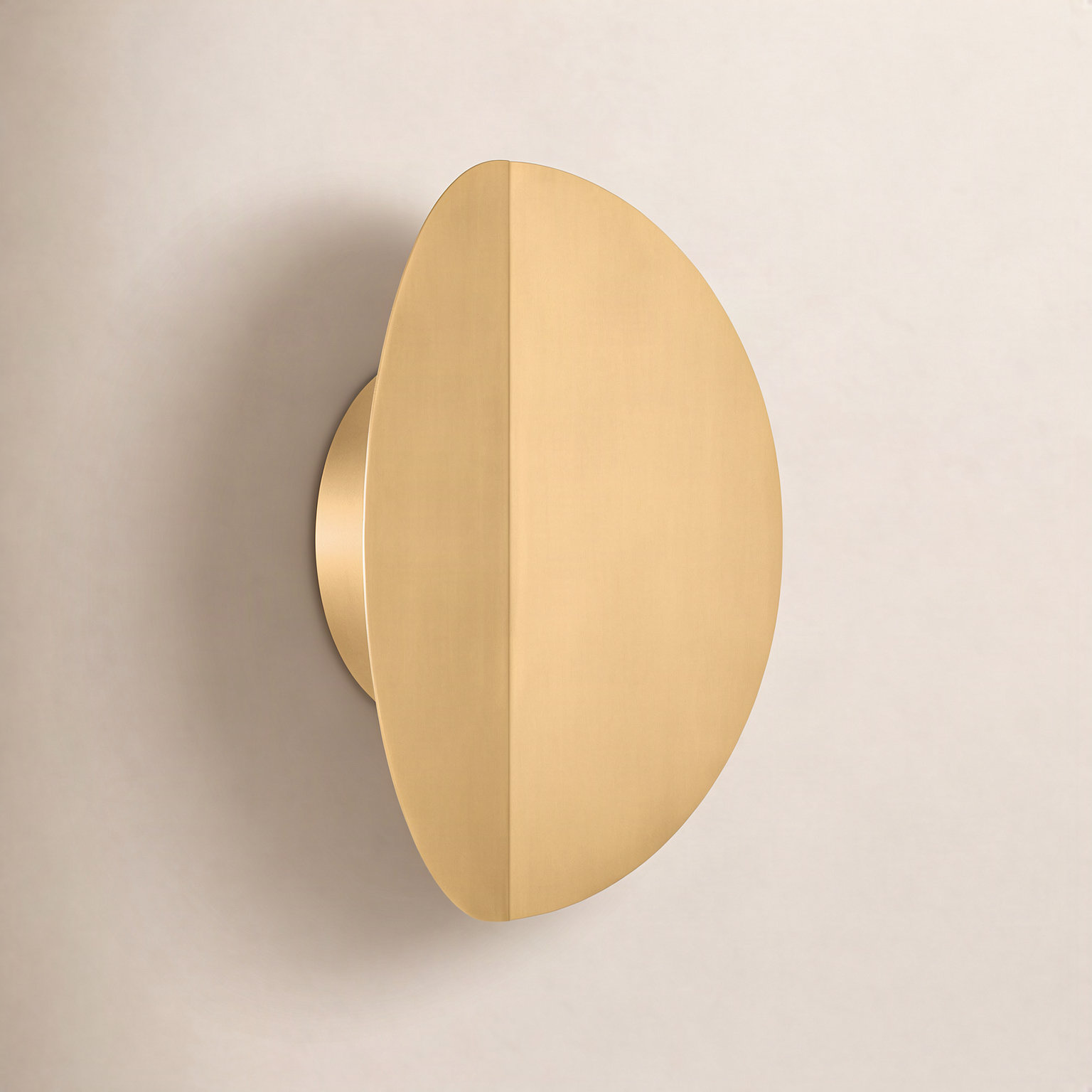 Keef Single Light Armed Sconce, Burnished Brass, Burnished Brass