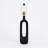 Abstract O Shaped Matte Black Metal Base Table Lamp (Set Of 2)