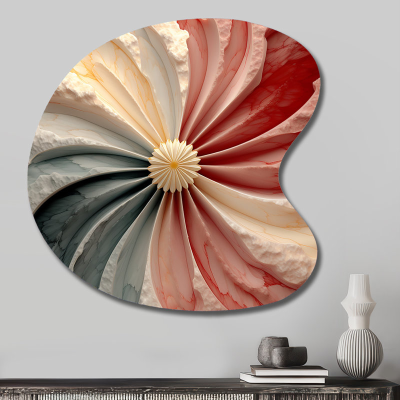 Art mural Mid-Century New Balance Abstract Geometrics IV - Modern Midcentury, H 27 po x l 27 po