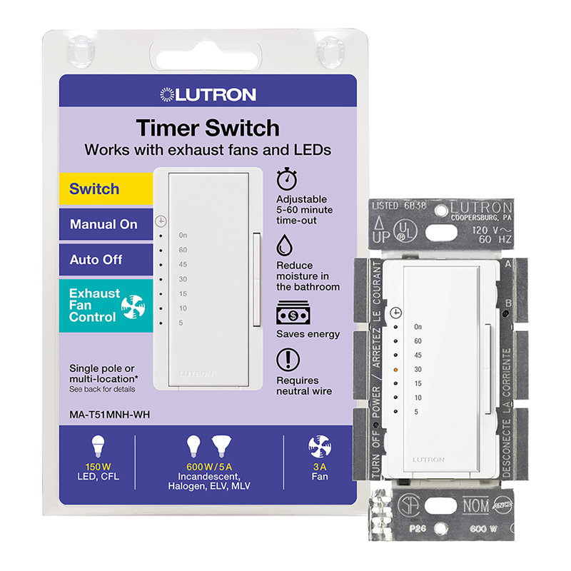 Maestro Multi-Location Timer White