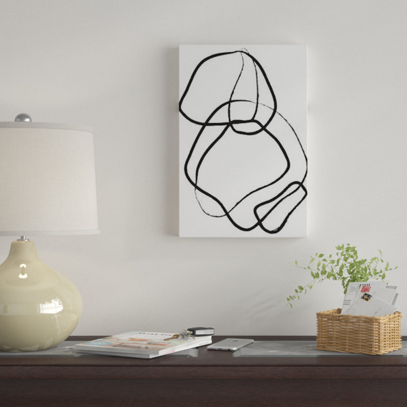 « doux 16 », impression sur toile, Toile encadrée noire, H 48 po x l 32 po x P 1,5 po, Pas de tapis