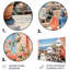 Ensemble de décorations murales La Dolce Italian Coast II - Italie