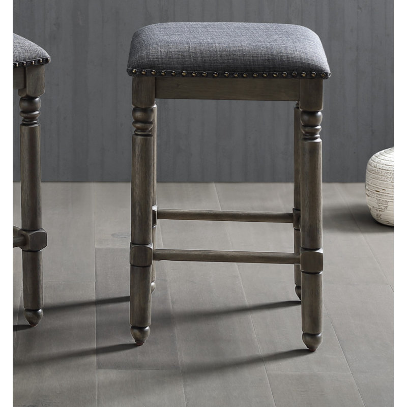 Chaise d'appoint en tissu Faysville, Gris