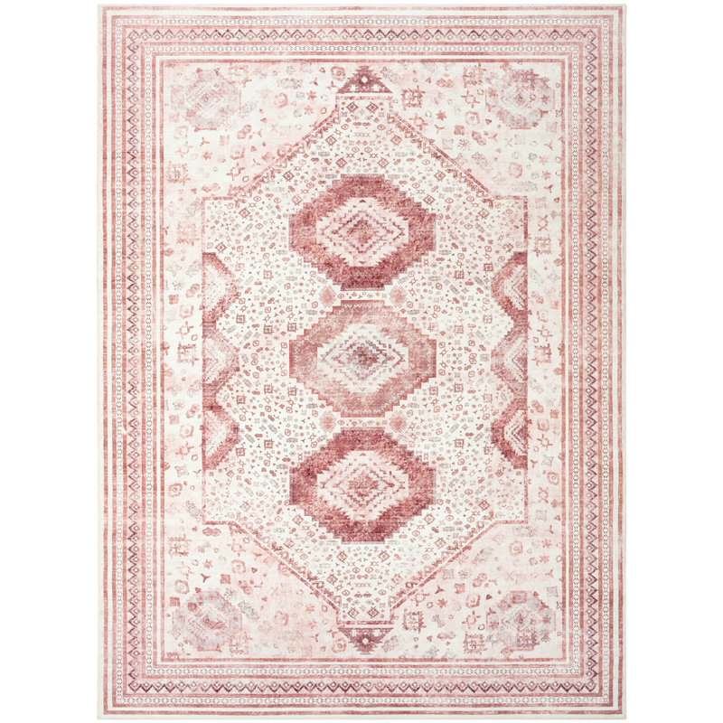 Tapis de salon à motif géométrique Straub, Rectangle 4pi x 6 pi