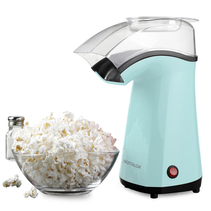 Popcorn à air chaud 16 tasses cuites Nostalgia