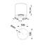 Anzio Flush Mount-50605710