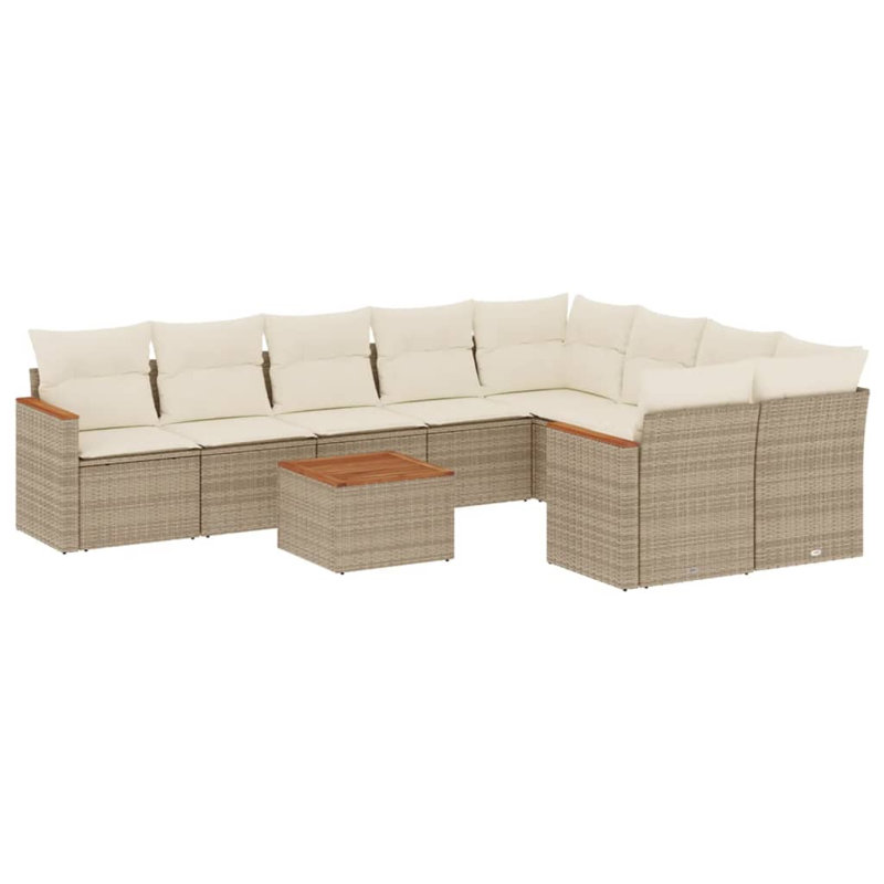 Ensemble de canapé de jardin Vidaxl