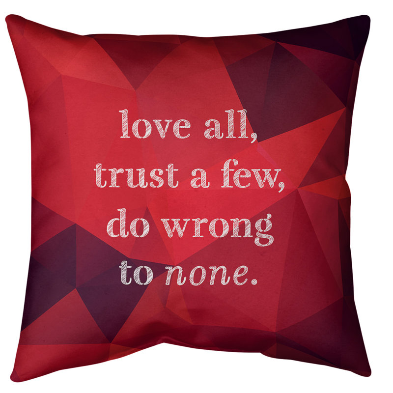 Coussin de sol, 28 po x 28 po, Orange / mauve