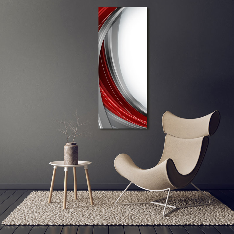 Waves Background - Wrapped Canvas Print