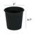 5" Black Plastic Nursery Holder - Round Garden Pots With Drainage  5 . Construction. All-Weather Durability. Ideal For Planting And Storage. Fade Crack Pot Weather . Great Storage Purposes. Proof &