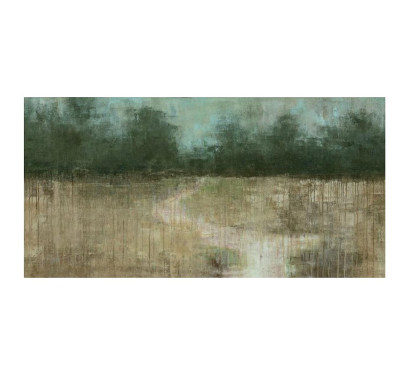 White Water III Print by Maeve Harris, 24" H x 48" W x 1.5" D, Glass Coat