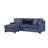 Ayanah Navy Reversible Sofa Chaise Sectional