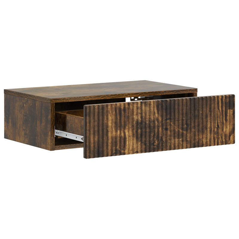End Table, Smoked Oak