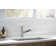 Crue Pull-Out Kitchen Sink Faucet, Pull-Out Laundry Faucet with Three-Function Sprayhead