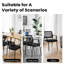 4 Pack Mesh Back Stacking Arm Chairs, Guest Reception Chairs, Ergonomic Office Chair With Armrests-107096127