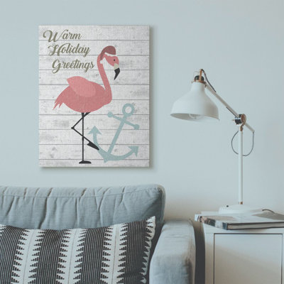 «Warm Holiday Greetings», peinture