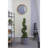 35'' Boxwood Topiary in Faux Concrete Planter