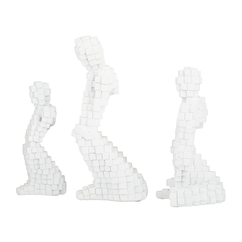 Fiorelli Abstract Figurines & Sculptures, White