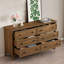 Commode 6 tiroirs 55,1 po pour le salon, la chambre à coucher-447121156