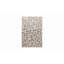 Table basse ovale argent