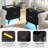 23.6'' W 2-Drawer Nightstand With Built-In Outlets And Human Sensor Light-1784741538